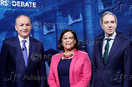 Final General Election 2024 leaders' debate, in Dublin