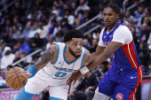 NBA: Charlotte Hornets at Detroit Pistons