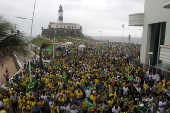 Apoiadores do candidato  Presidncia Jair Bolsonaro (PSL)