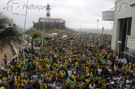 Apoiadores do candidato  Presidncia Jair Bolsonaro (PSL)