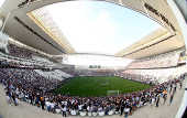 Vista da arena Corinthians