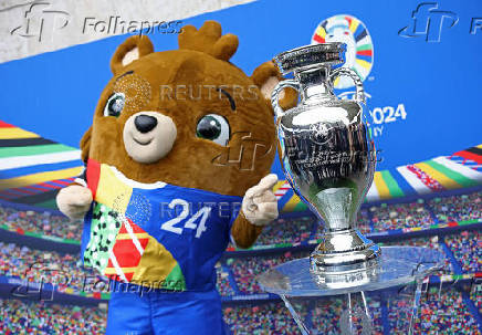Euro 2024 - Trophy Display at Olympiastadion