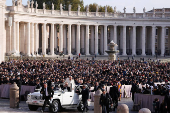 Pope Francis holds weekly audience