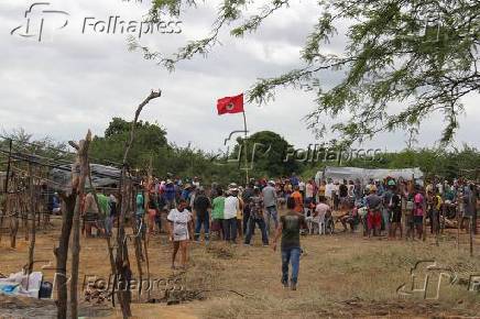 Acampamento sem-terra em Petrolina