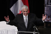 Proclamacin de Jos Ral Mulino como presidente electo de Panam