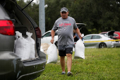 Preparations for Tropical Storm Milton, in Seminole, Florida