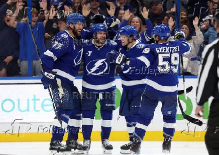 NHL: Vegas Golden Knights at Tampa Bay Lightning