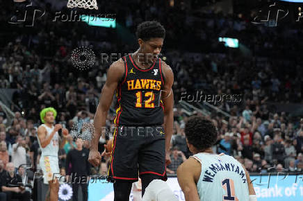 NBA: Atlanta Hawks at San Antonio Spurs