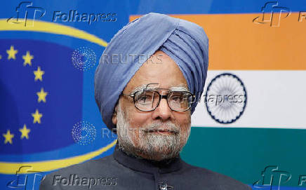 FILE PHOTO: India's PM Singh attends an EU-India Summit in Brussels