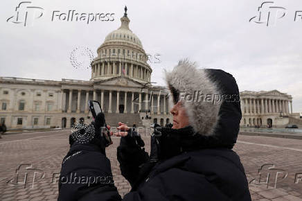 Trump's inauguration is being moved indoors due to dangerously cold temperatures expected on Monday, in Washington