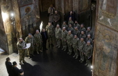 Ukrainian Army chaplains graduation ceremony in Kyiv