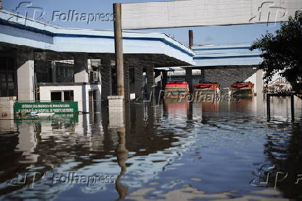  Bairro Mathias Velho inundada, em Canoas, regio metropolitana de Porto Alegre