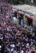 Iran holds funeral procession for late president Raisi in Tabriz