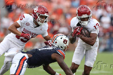 NCAA Football: Oklahoma at Auburn