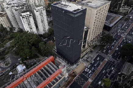 Novo edifcio na av. Paulista tem passagem subterrnea que o liga ao Masp original 