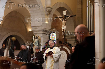 Ceremonial launch of Advent leading to Christmas, in Bethlehem