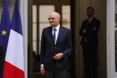 Handover ceremonies after government reshuffle in France