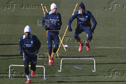 Entrenamiento del Real Madrid