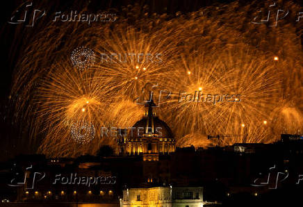 Malta International Fireworks Festival in Valletta
