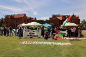 Pro-Palestinian protest at Arizona State University, in Tempe