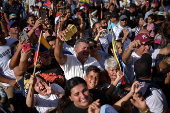 Venezuelan opposition leader Maria Corina Machado tours Merida state