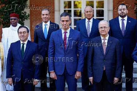 Spain hosts a meeting of foreign ministers from EU and Arab countries on Middle East crisis, in Madrid