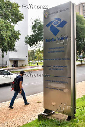 Fachada do prdio da Receita Federal