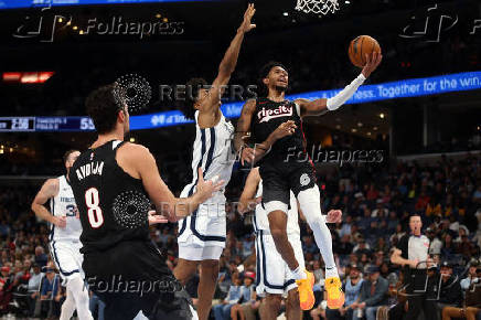 NBA: Portland Trail Blazers at Memphis Grizzlies