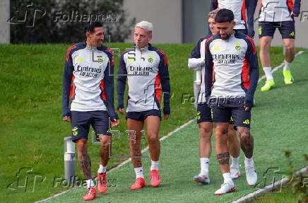 UEFA Champions League MD-1: Benfica training