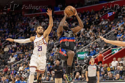 NBA: Phoenix Suns at Detroit Pistons