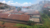 Smoke rises from Congo prison after breakout as M23 rebels control Bukavu