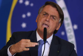 Jair Bolsonaro participa de cerimônia Brasil pela Vida e pela Família