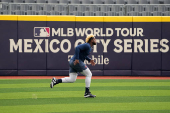 MLB: Mexico City Series-Workouts