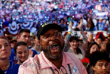 Democratic presidential nominee and U.S. VP Harris campaigns in Madison, Wisconsin