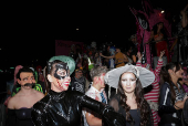 The annual NYC Halloween Parade in New York City