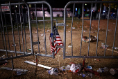 FILE PHOTO: The Wider Image - Behind the curtains: scenes from the US election