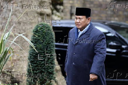 President of Indonesia Prabowo Subianto visits London