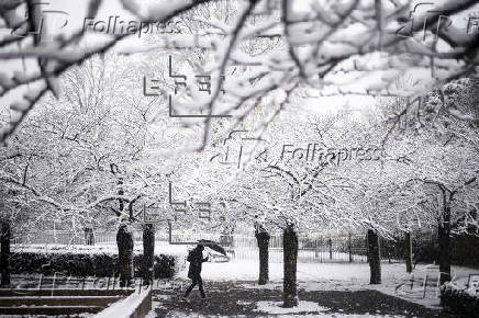 Ile-de-France en alerta naranja debido a la cada de nieve