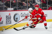 NHL: Calgary Flames at Detroit Red Wings