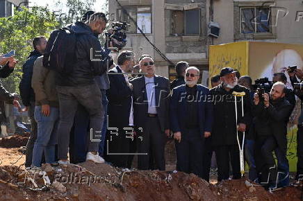 Iranian ambassador visits site of Nasrallah's death in Beirut