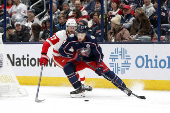 NHL: Detroit Red Wings at Columbus Blue Jackets