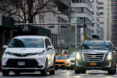 First day of New York City?s planned congestion pricing program in Manhattan