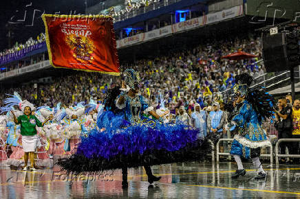 Desfile da escola de samba Terceiro Milnio