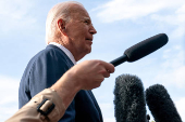 U.S. President Biden departs from the White House