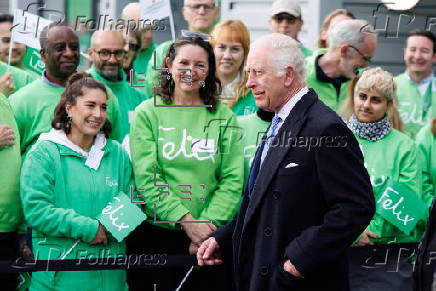 King Charles III opens Coronation food hub in London