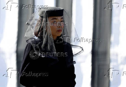 Funeral service of Japan's late Princess Mikasa