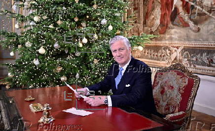 King Philippe of Belgium holds Christmas address to the nation