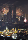 New Year celebrations in Bangkok