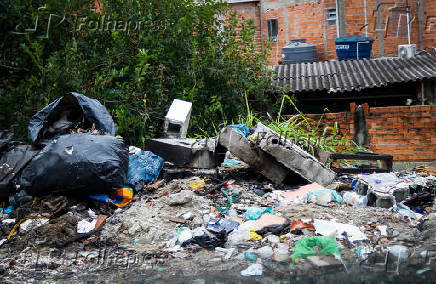 Moradias em rea de risco