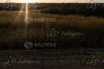 The U.S. Mexico border in Eagle Pass, Texas